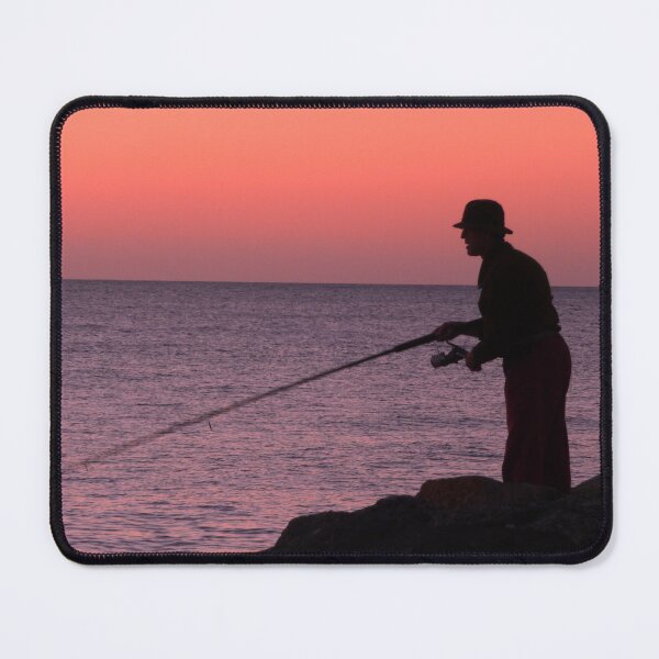 Item preview, The Lonely Fisherman designed and sold by LeanneAllen.