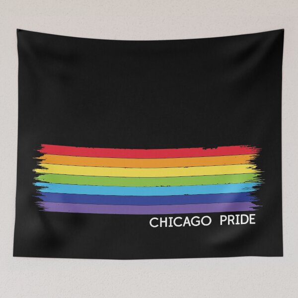 Item preview, Chicago Pride Colorful Rainbow designed and sold by Highway24.
