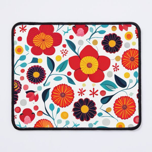 Item preview, Detailed and Clean Japanese-Inspired Watercolor Seamless Flowers Pattern - Vector Desig designed and sold by Jisoo Flowers.