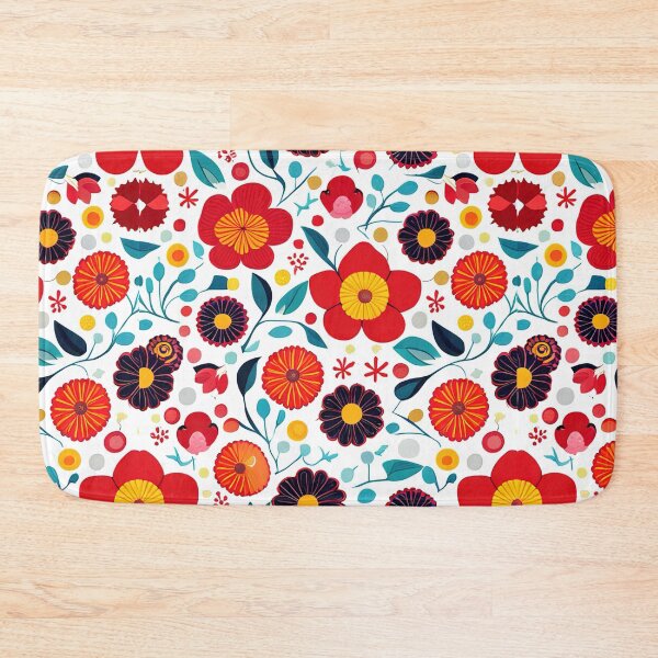 Item preview, Detailed and Clean Japanese-Inspired Watercolor Seamless Flowers Pattern - Vector Desig designed and sold by Jisoo Flowers.