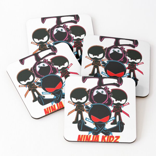 Artikelvorschau, Ninja Kidz Merch für Kinderparty entworfen und verkauft von Kittensurlie.