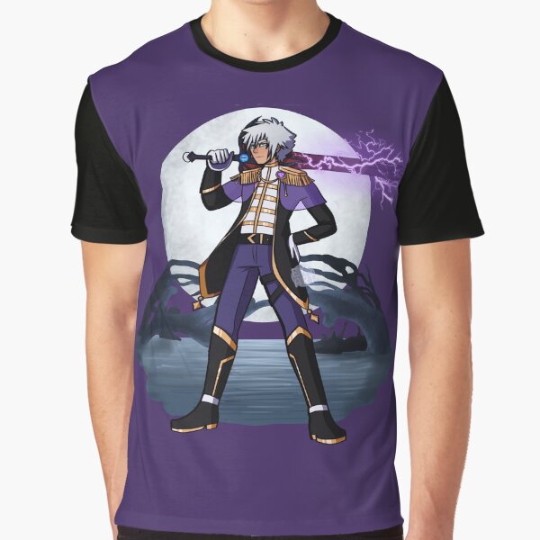 Vista previa del artículo con la obra «Riku como personaje de Genshin Impact», diseñado y vendido por TwenyOneArtists.