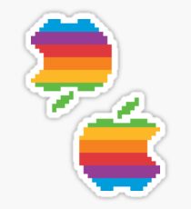 Apple 8-bit Sticker