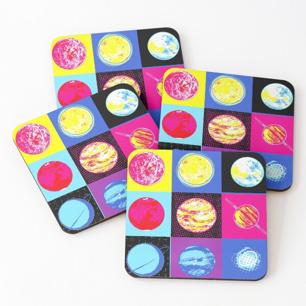 Item preview, Andy Warhol Style CosmoQuest Planet Print designed and sold by CosmoQuestX.