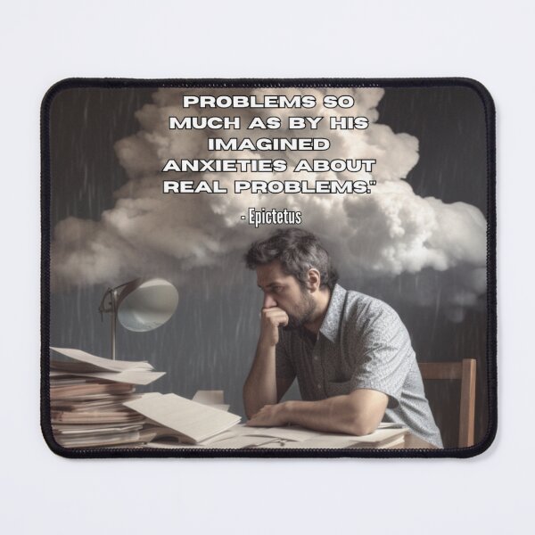 Item preview, "Imagined Anxieties" Insightful Quote  designed and sold by Pixel-Muse.