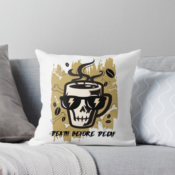 Item preview, Death Before Decaf designed and sold by The magic  Yellow bus.