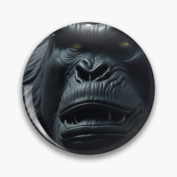 Artikelvorschau, King Kong Unleashed: The Intense Photorealistic Close-Up entworfen und verkauft von RedArtG09.