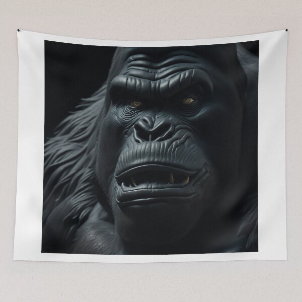 Item preview, King Kong Unleashed: The Intense Photorealistic Close-Up designed and sold by RedArtG09.