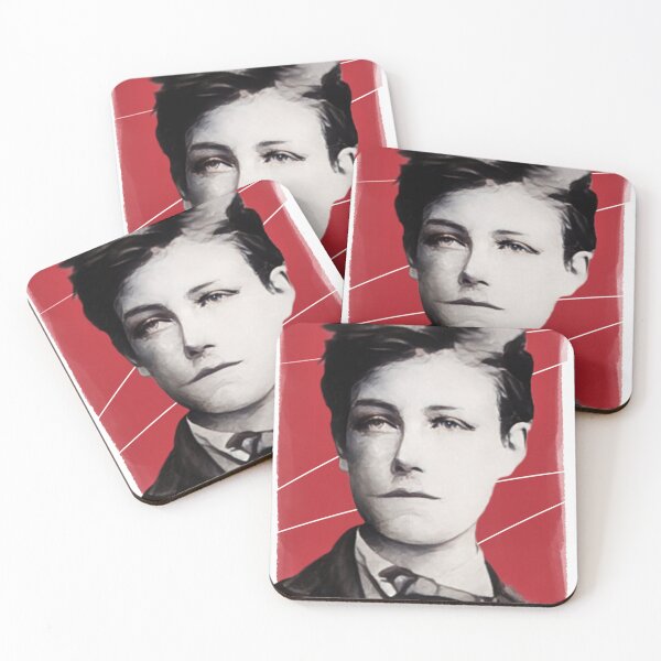 Item preview, French Poet Arthur Rimbaud illustration  designed and sold by Litstoy.