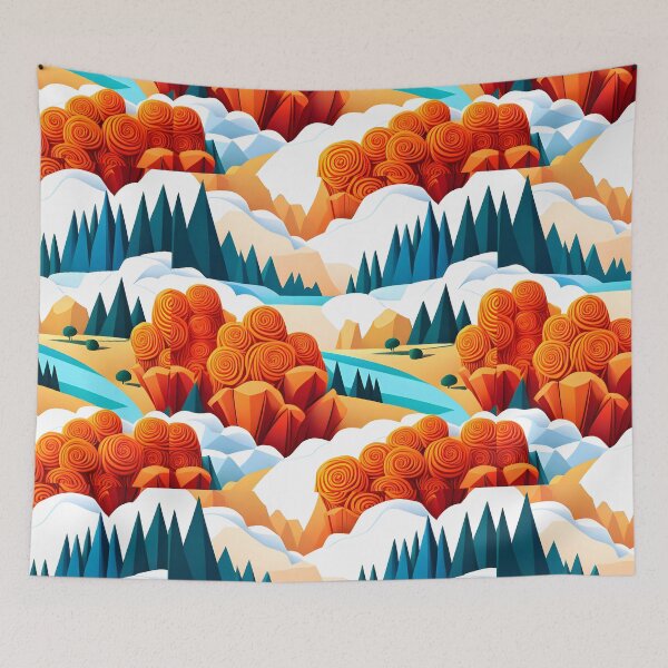 Item preview, Vector Flowers Pattern: Highly Detailed Japanese-Inspired Watercolor Seamless Design designed and sold by Jisoo Flowers.
