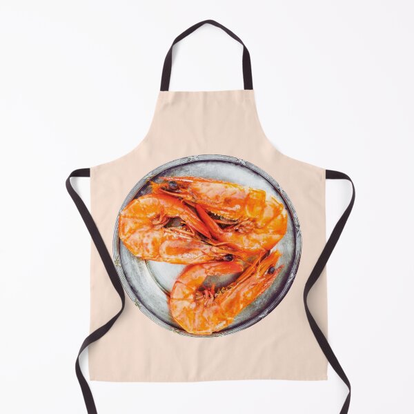 Item preview, Sizzling Prawns on the Grill Sticker designed and sold by jade-anthony.