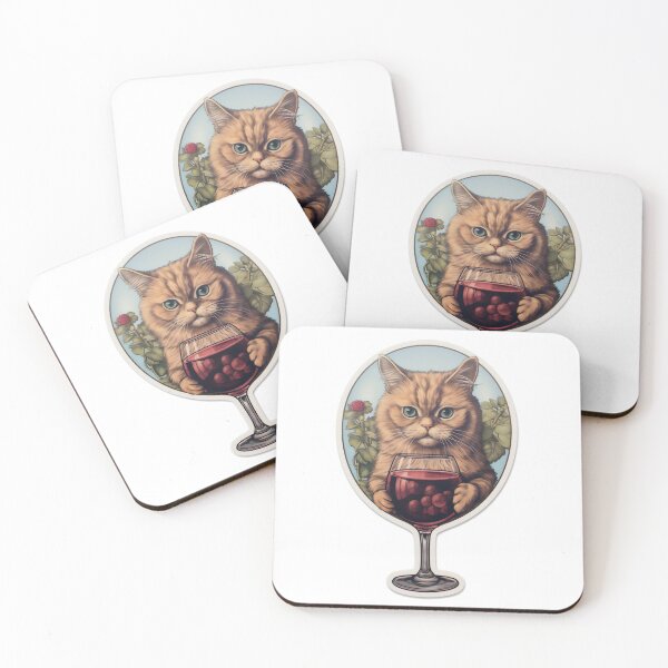 Item preview, Cocktail Cat designed and sold by CrittersHub.