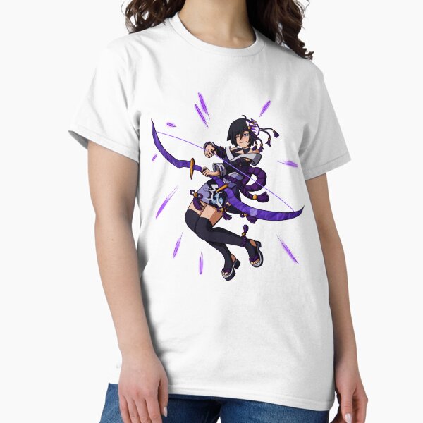 Vista previa del artículo con la obra «Xion como personaje de Genshin Impact», diseñado y vendido por TwenyOneArtists.