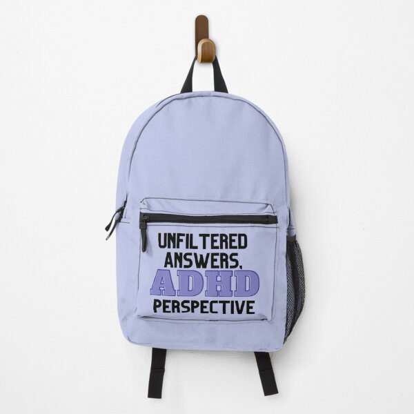 Item preview, UNFILTERED ANSWERS, ADHD PERSPECTIVE PURPLE designed and sold by ElectraW.