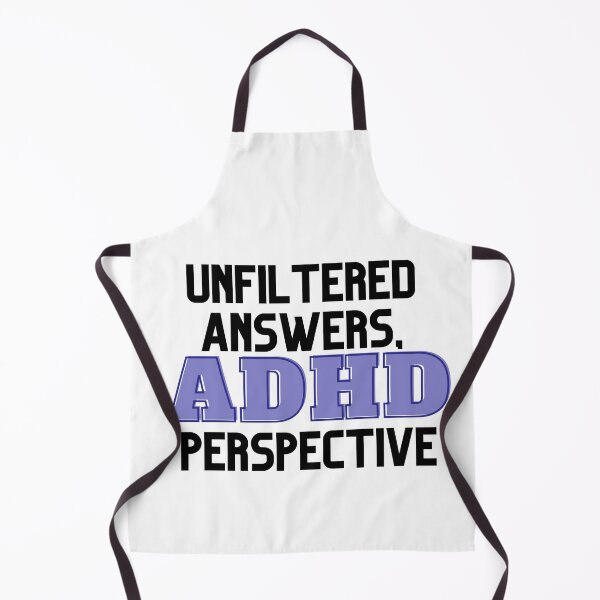 Item preview, UNFILTERED ANSWERS, ADHD PERSPECTIVE PURPLE designed and sold by ElectraW.