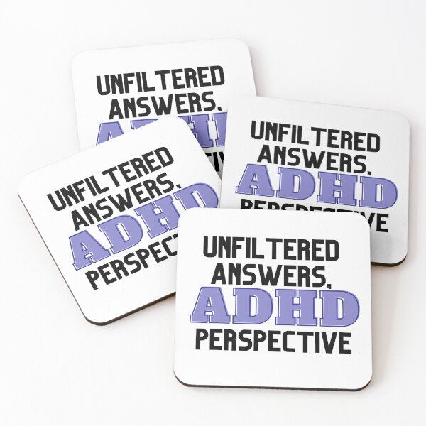 Item preview, UNFILTERED ANSWERS, ADHD PERSPECTIVE PURPLE designed and sold by ElectraW.