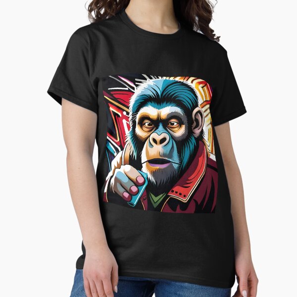Item preview, Graffiti Inspired Monkey designed and sold by Evolved Ape.
