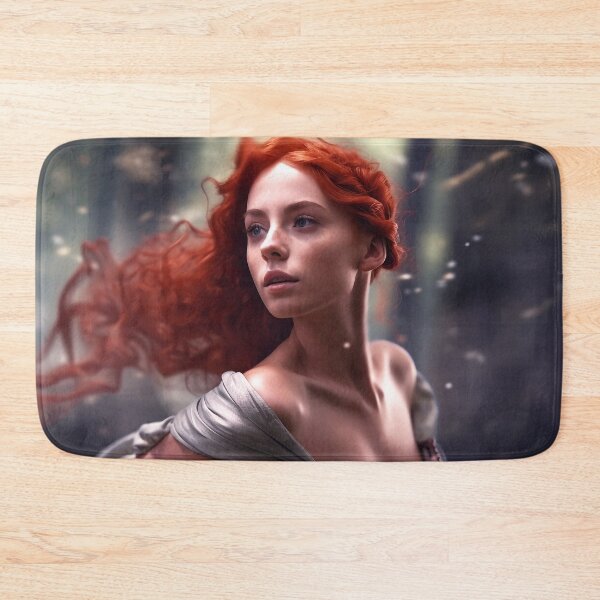 Item preview, Bluebell's Mystical Calling: A Photorealistic Portrait of Adventure and Magic designed and sold by stateofhuman.