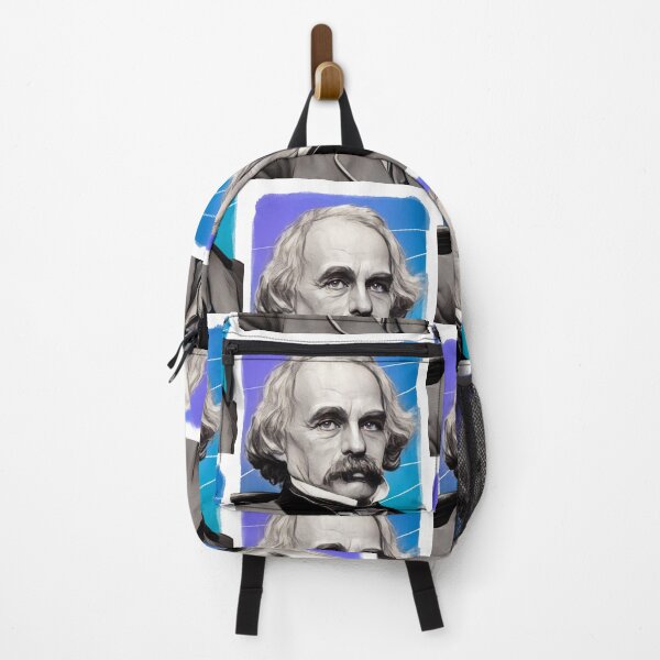 Item preview, American novelist Nathaniel Hawthorne illustration designed and sold by Litstoy.