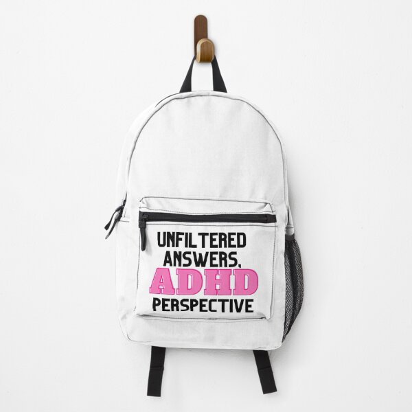 Item preview, UNFILTERED ANSWERS, ADHD PERSPECTIVE PINK designed and sold by ElectraW.
