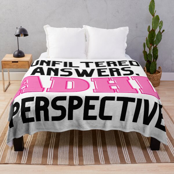 Item preview, UNFILTERED ANSWERS, ADHD PERSPECTIVE PINK designed and sold by ElectraW.