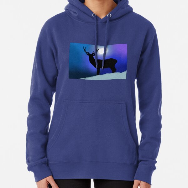 HIRSCH UND DER MOND Hoodie