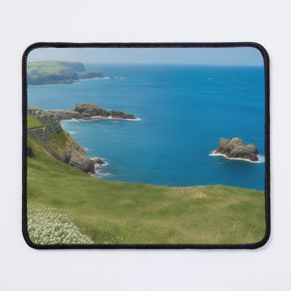 Item preview, Cornwall Coastline, Southern England Summertime, United Kingdom designed and sold by BBGIFTSUK.
