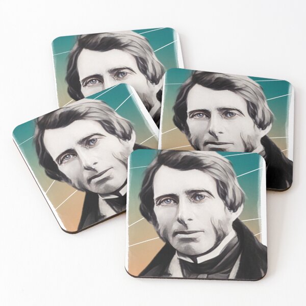 Item preview, English writer John Ruskin illustration  designed and sold by Litstoy.