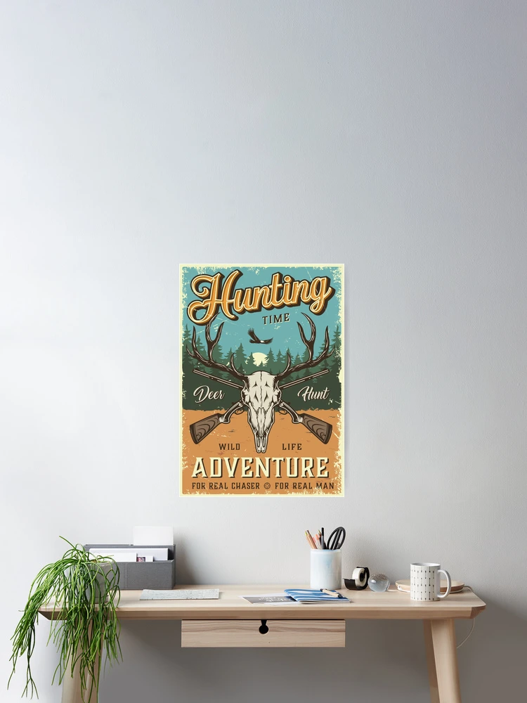 Thumbnail 2 of 3, Poster, Hunting Time designed and sold by Design-Studio-.