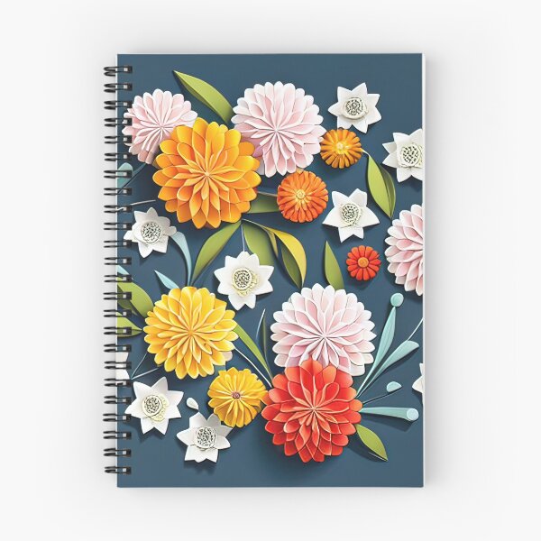 Item preview, Petals in 3D: A Mesmerizing Floral Masterpiece Seamless Vector Flowers Pattern - Premium Design designed and sold by Jisoo Flowers.