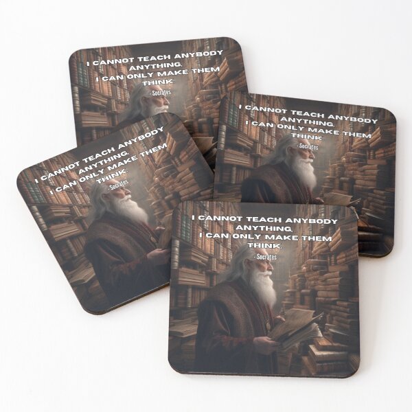 Item preview, "Make Them Think" Inspirational Quote designed and sold by Pixel-Muse.
