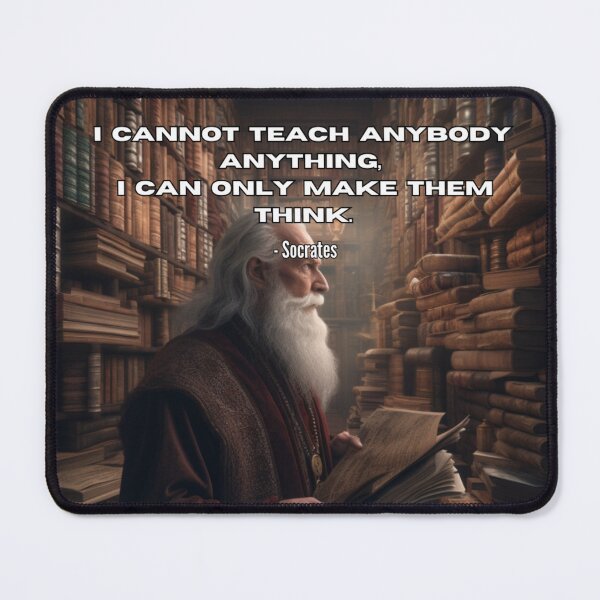 Item preview, "Make Them Think" Inspirational Quote designed and sold by Pixel-Muse.
