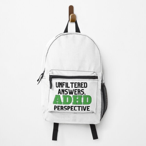 Item preview, UNFILTERED ANSWERS, ADHD PERSPECTIVE GREEN designed and sold by ElectraW.