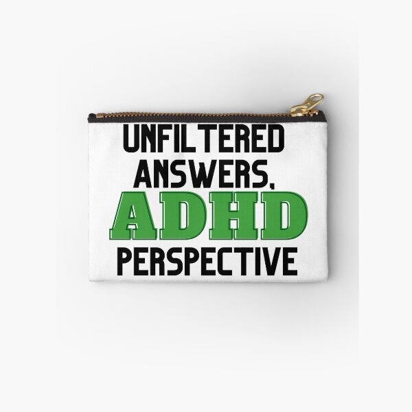 Item preview, UNFILTERED ANSWERS, ADHD PERSPECTIVE GREEN designed and sold by ElectraW.