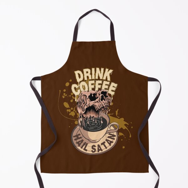 Item preview, Drink Coffee, Hail Satan designed and sold by The magic Yellow bus.