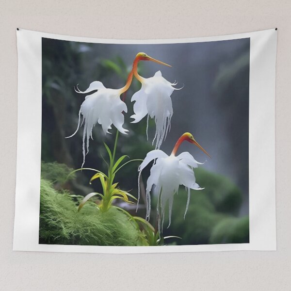 Item preview, crane orchids designed and sold by ritusdesigns.