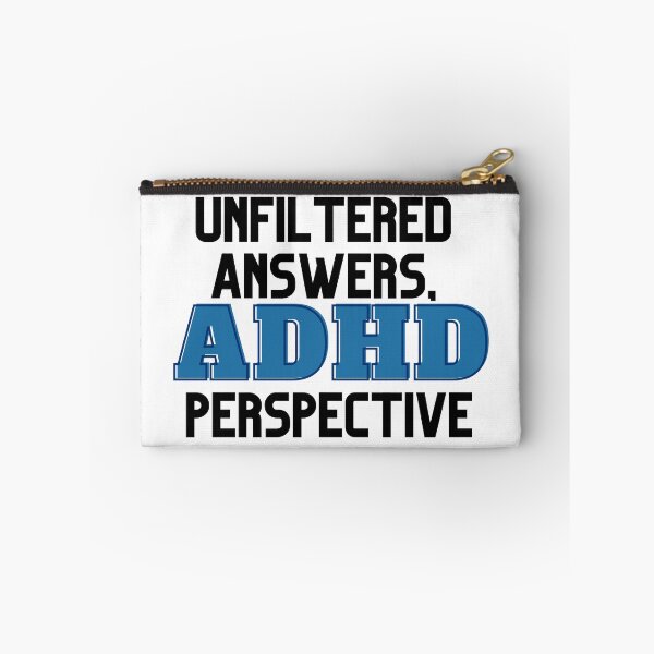 Item preview, UNFILTERED ANSWERS, ADHD PERSPECTIVE BLUE designed and sold by ElectraW.