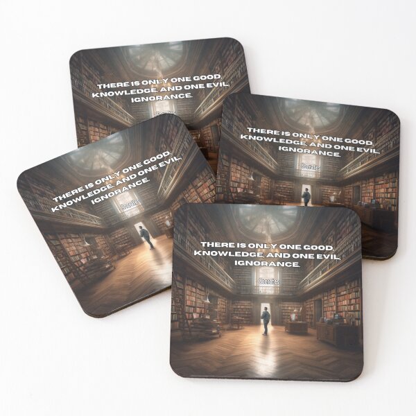 Item preview, "Knowledge and Ignorance" Philosophical Quote designed and sold by Pixel-Muse.