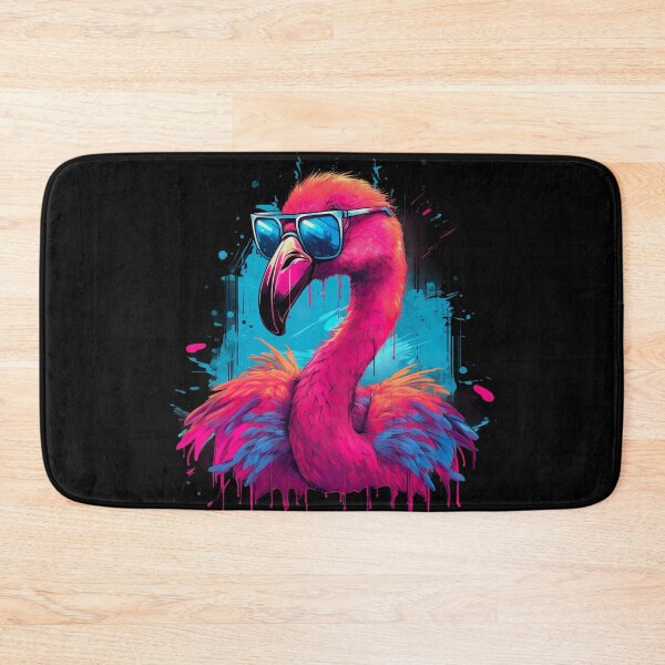 Item preview, Flamingo neon grunge designed and sold by miss-keysmash.