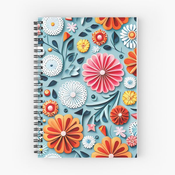 Item preview, Enchanting Folded Flowers: Captivating 3D Design Seamless Vector Flowers Pattern - Premium Design designed and sold by Jisoo Flowers.