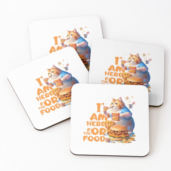 Item preview,  Eat happy not healthy: Feasting Feline designed and sold by Paolospresent.