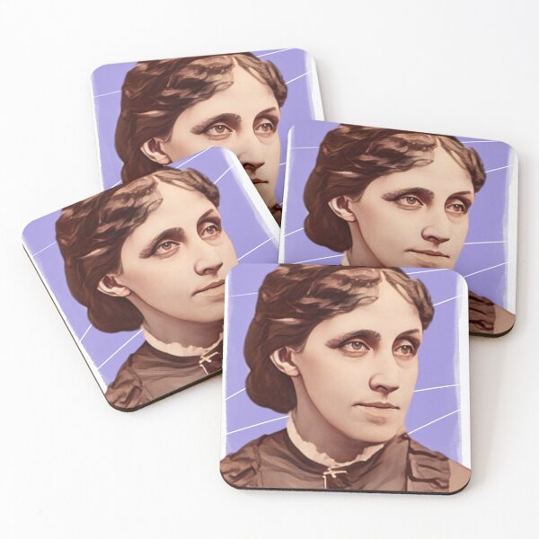 Item preview, American Novelist Louisa May Alcott illustration  designed and sold by Litstoy.