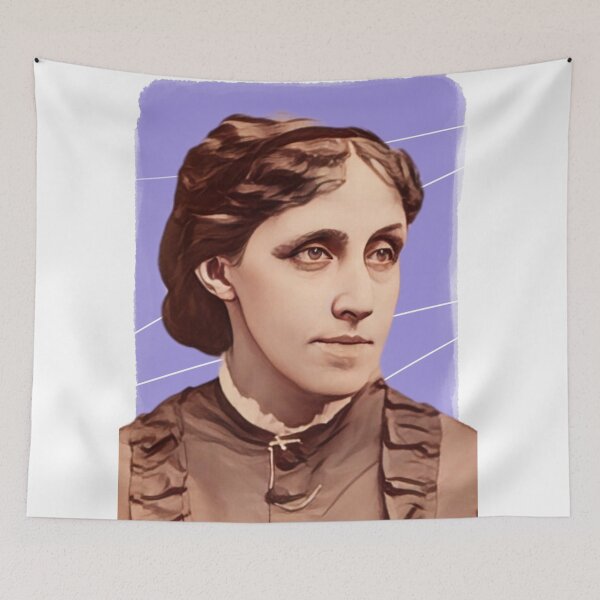 Item preview, American Novelist Louisa May Alcott illustration  designed and sold by Litstoy.