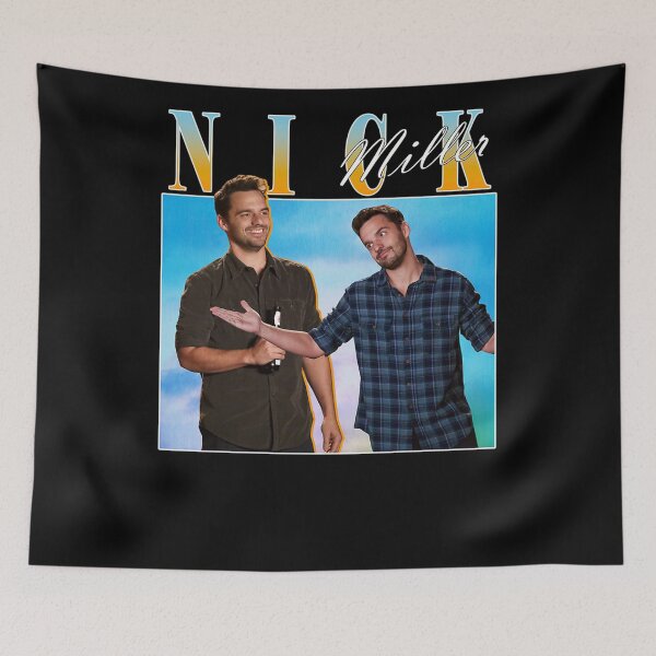 Item preview, NICK MILLER Homage Tee designed and sold by SebastianCarda.