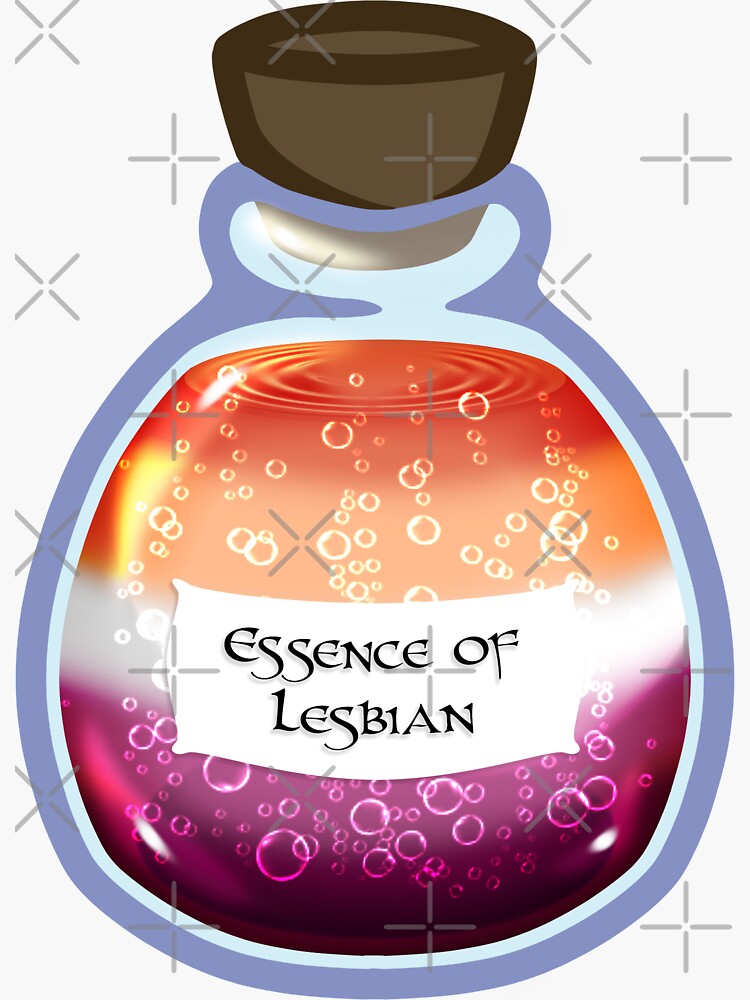 Pride Potion Lesbian Sticker For Sale By Mythros Cat Redbubble 1877