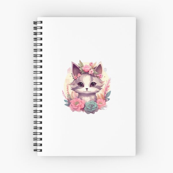 Item preview, Botanic Grey Kitten   designed and sold by Kokako.