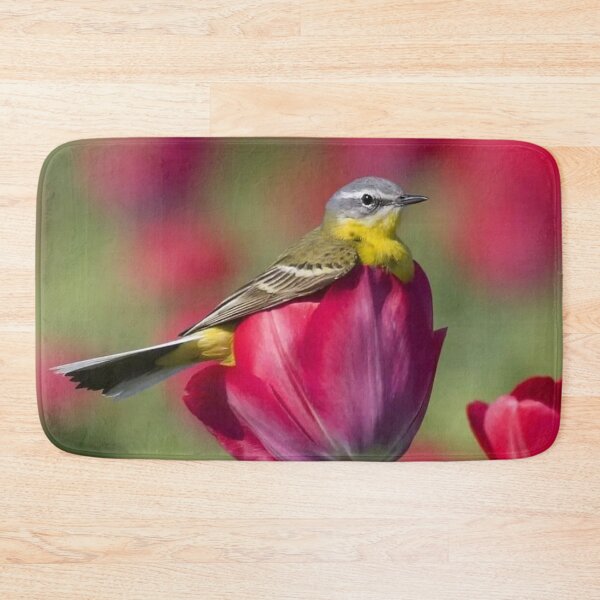 Item preview, gold finch on tulip designed and sold by ritusdesigns.