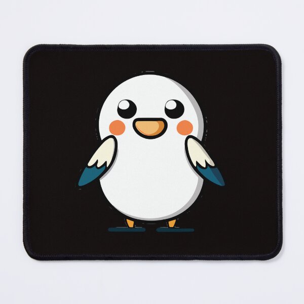 Item preview, White bird cartoon character  designed and sold by JamiKreiger.