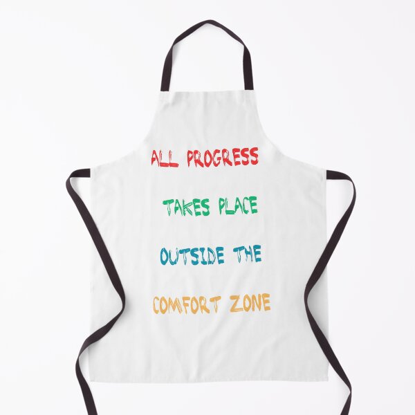 Item preview, All Progress Takes Place Outside The Comfort Zone designed and sold by Omnibus24.