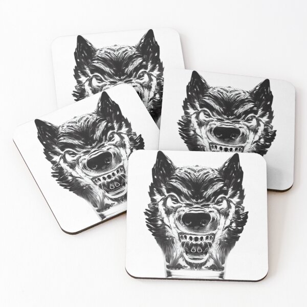 Item preview, Glass wolf art designed and sold by MantasDesign17.